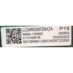 MAIN PARA MONITOR SAMSUNG / NUMERO DE PARTE BN94-13390D / BN41-02961 / BN9413390D / 13390D / BN97-15169C / NUMERO DE PANEL CY-PR236CGLV1F / MODELO C24RG50FZN